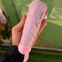  عکس1 چتر مینی تاشو پاستلی دسته دایره